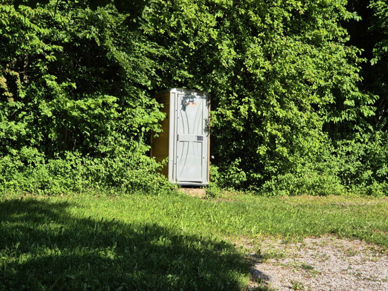 Les toilettes.