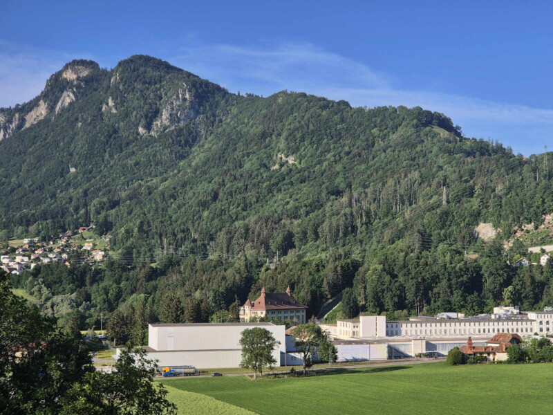 Electrobroc depuis le village de Broc. Electrobroc depuis le village de Broc.