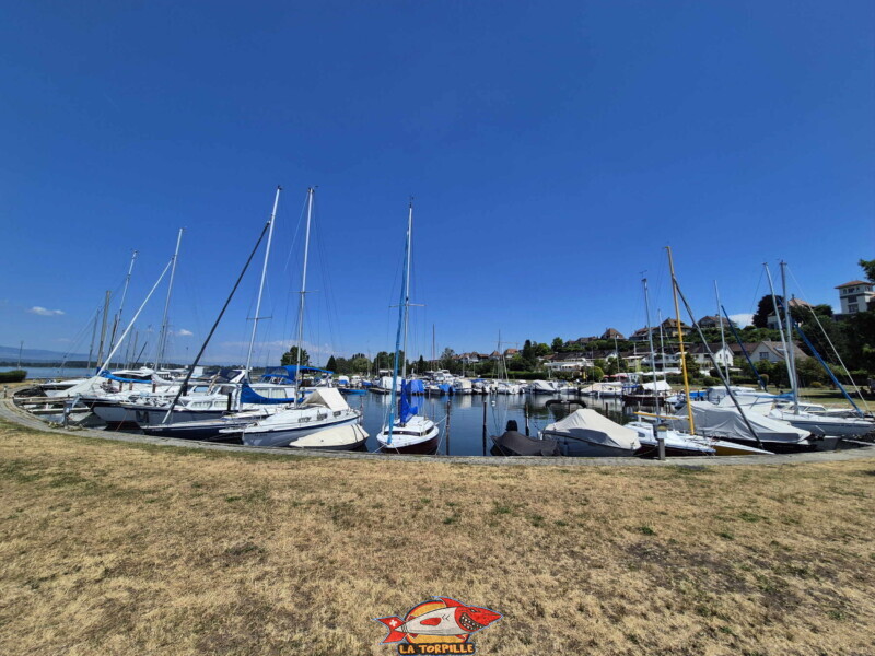 Le grand port depuis le débarcadère de Morat. Le grand port depuis le débarcadère de Morat.