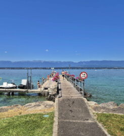 🏖️🛳️ Pelouse et Débarcadère d’Anières