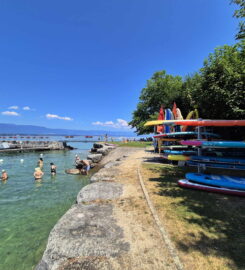 🏖️🛳️ Pelouse et Débarcadère d’Anières