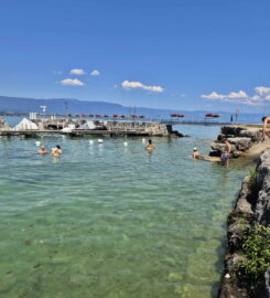🏖️🛳️ Pelouse et Débarcadère d’Anières
