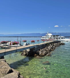 🏖️🛳️ Pelouse et Débarcadère d’Anières