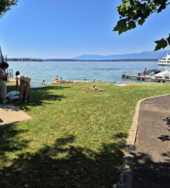 🏖️🛳️ Pelouse et Débarcadère d’Anières