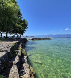 🏖️🛳️ Pelouse et Débarcadère d’Anières