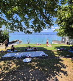 🏖️ Plage des Courbes – Anières