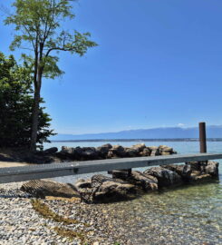 🏖️ Plage des Courbes – Anières