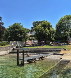 🏖️ Plage des Courbes – Anières