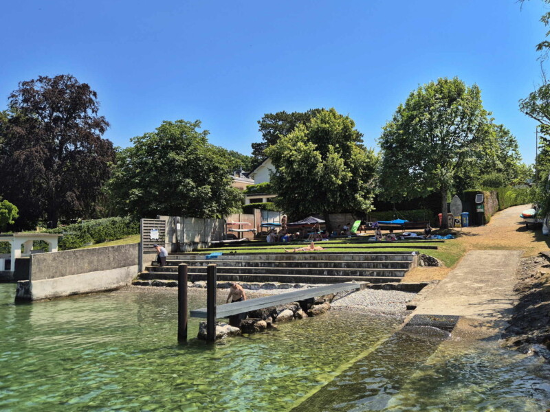 La plage des Courbes.