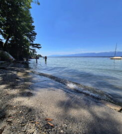 🏖️ Plage de la Gravière – Anières