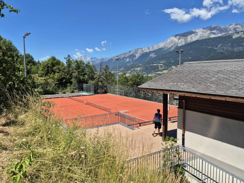 Terrains, Tennis Club Lens, Valais