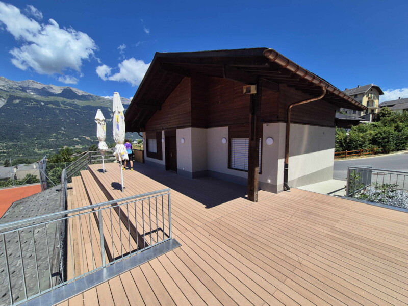 Club House, Tennis Club Lens, Valais