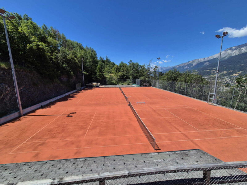 Terrains, Tennis Club Lens, Valais