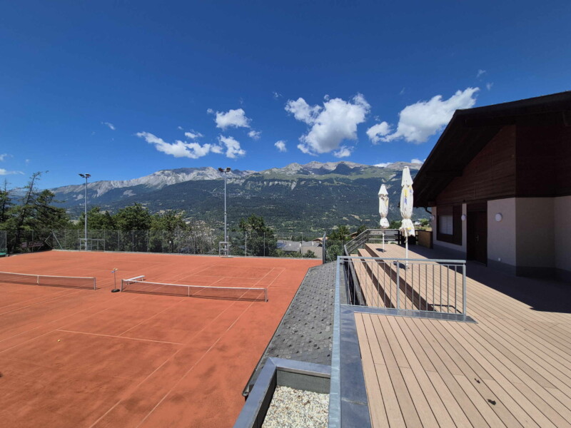 Terrains, Tennis Club Lens, Valais