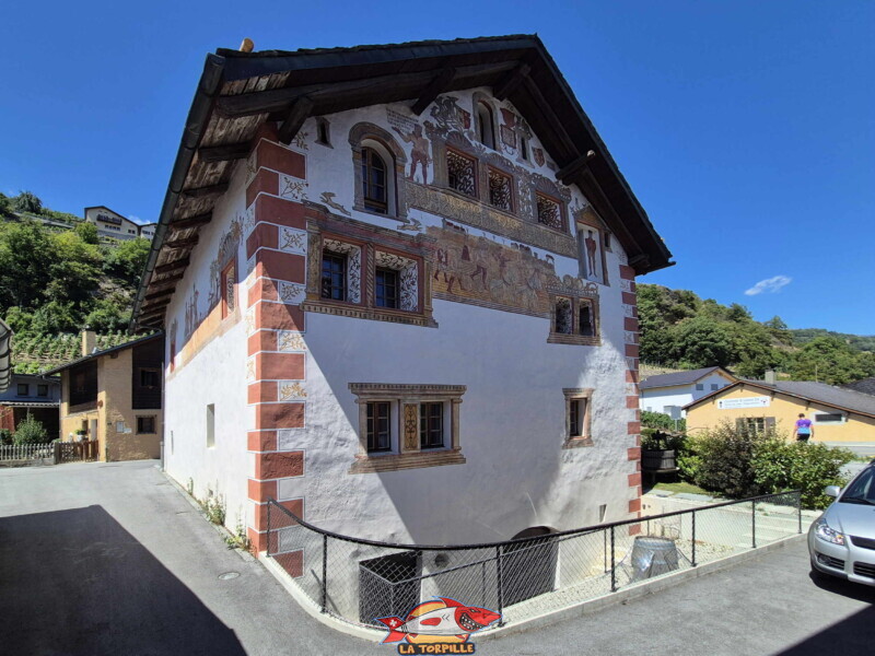 Le château de Vaas. Bisse de Sillonin