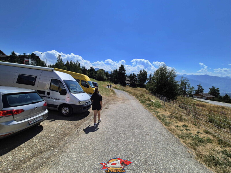 Descente du bisse des Miriouges – chalets