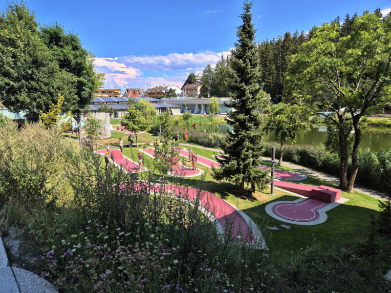 Minigolf, Ycoor. Crans-Montana
