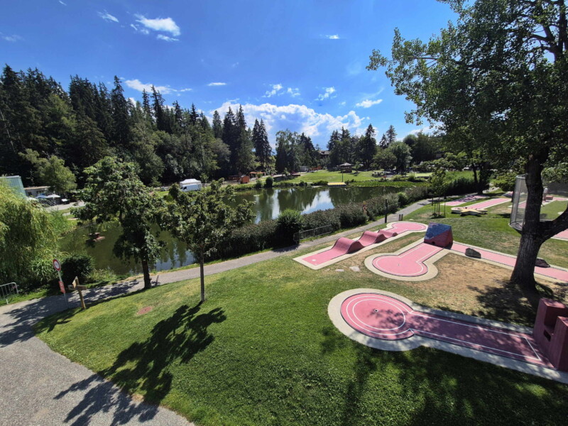 Minigolf, Ycoor. Crans-Montana