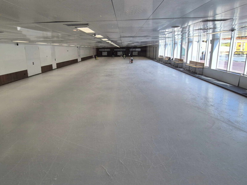La patinoire d'Ycoor. Crans-Montana