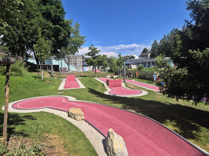 Minigolf, Ycoor. Crans-Montana