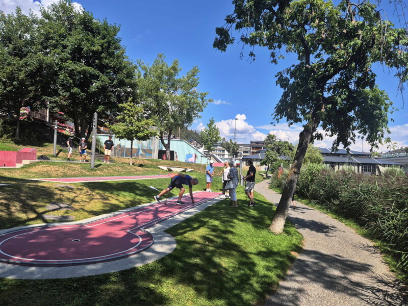 Minigolf, Ycoor. Crans-Montana