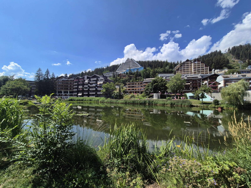 L'étang d'Ycoor. Crans-Montana