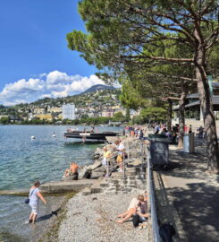 🏖️🗽 Ponton & Statue Freddie Mercury – Montreux