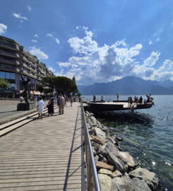 🏖️🗽 Ponton & Statue Freddie Mercury – Montreux