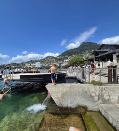 🏖️🗽 Ponton & Statue Freddie Mercury – Montreux