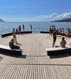 🏖️🗽 Ponton & Statue Freddie Mercury – Montreux