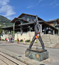 🏖️🗽 Ponton & Statue Freddie Mercury – Montreux