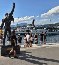 🏖️🗽 Ponton & Statue Freddie Mercury – Montreux