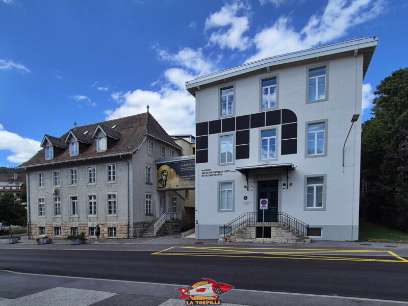 Bâtiment. MuMAPS - Musée de la Mécanique d'Art et du Patrimoine - Sainte-Croix