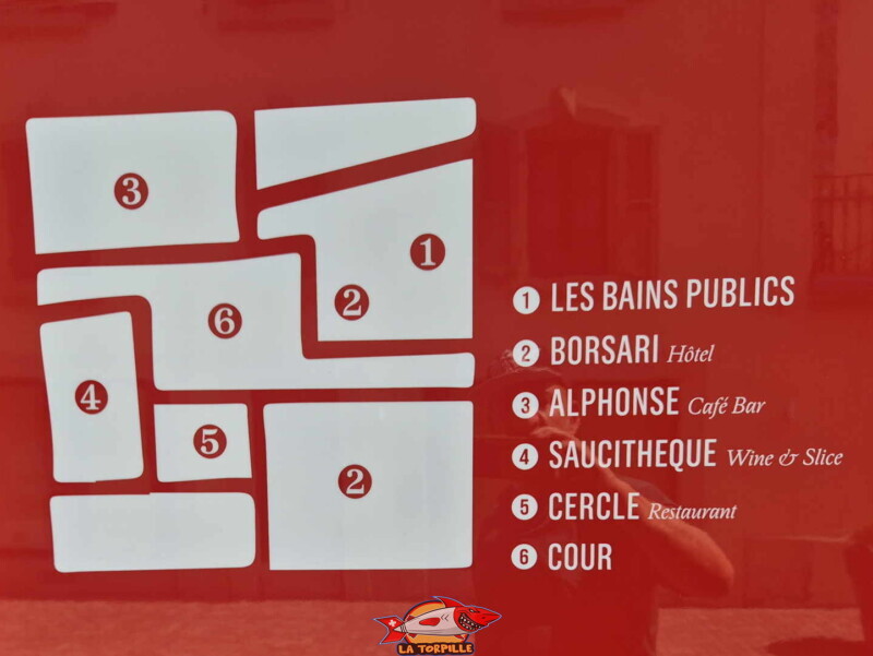 Le plan du Quartier LôDzè.