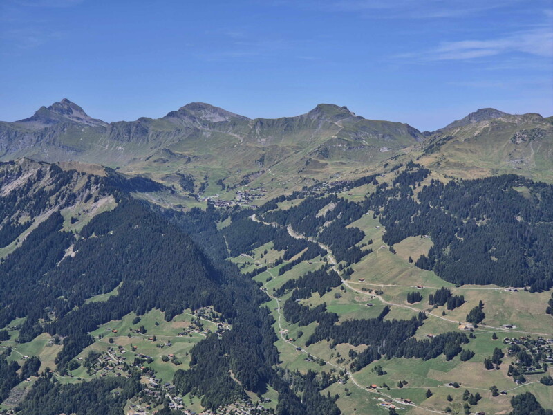 Les Crosets. Signal de Soi, Val-d'Illiez, Bas-Valais.