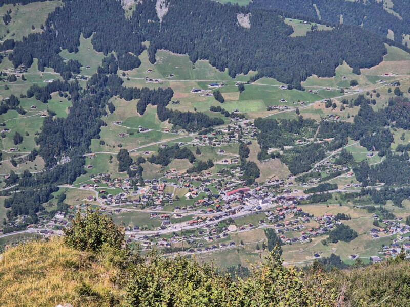 Val-d'Illiez. Signal de Soi, Val-d'Illiez, Bas-Valais.