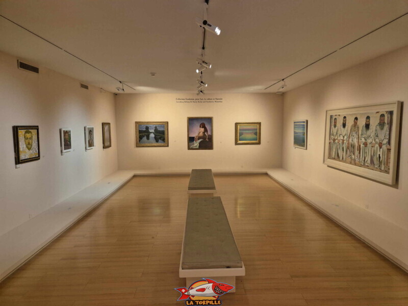 1ᵉʳ sous-sol. fondation gianadda
