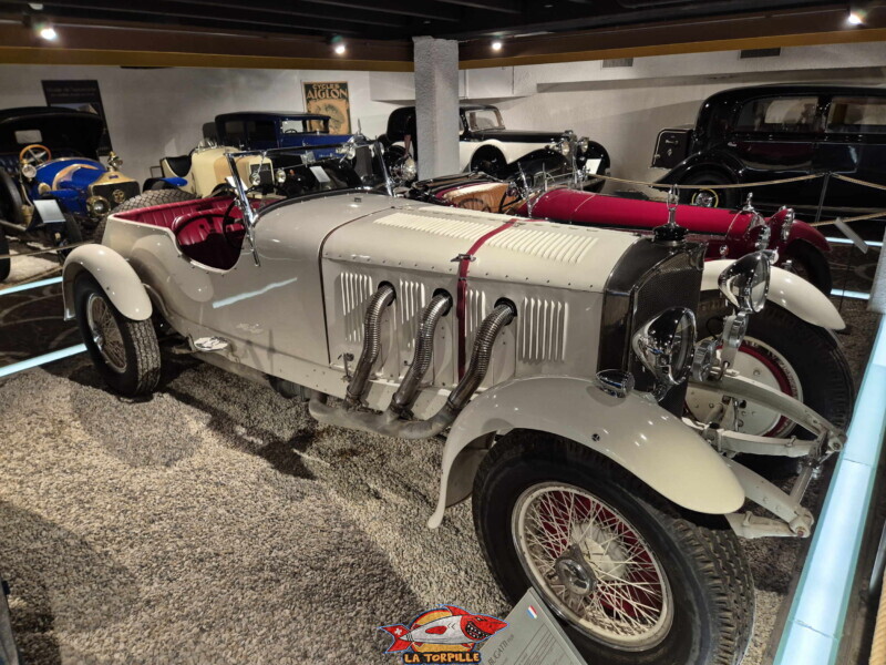 Musée de l'Automobile, Fondation Gianadda, Martigny, Valais Une. Mercedes de 1929.