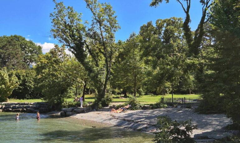 🏖️🌊 Plage de la Savonnière – Collonge-Bellerive