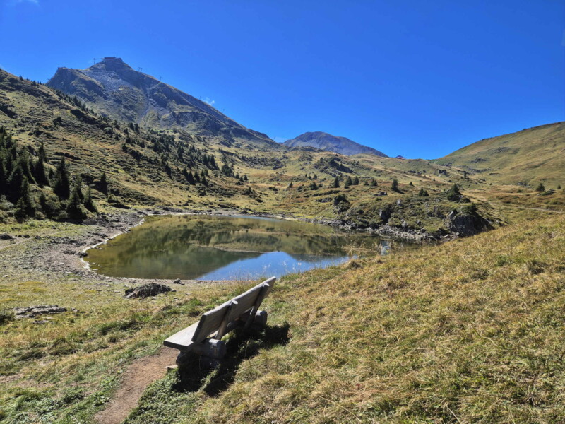 La pointe des Mosettes sur la gauche. La pointe des Mosettes sur la gauche.