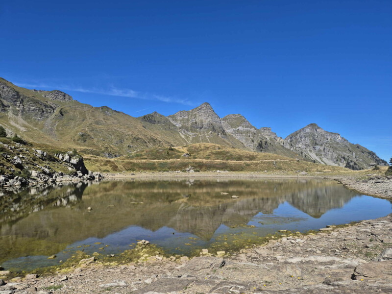 Le lac de Chesery. 