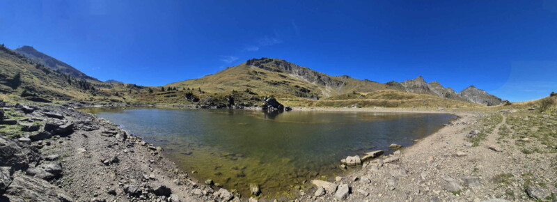 La pointe des Mossettes et la pointe de Chésery. La pointe des Mossettes et la pointe de Chésery.
