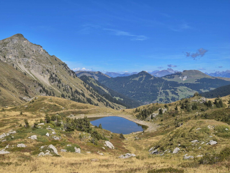Le lac de Chesery.