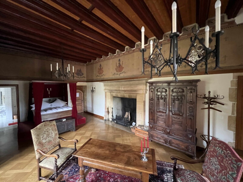 Château de Vaumarcus, intérieur